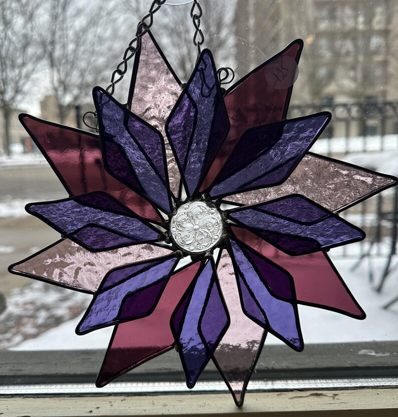 Stained Glass Sunburst - Etsy
