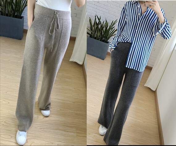 Long Pants For Women Women Solid Print Sweatpants High Waist