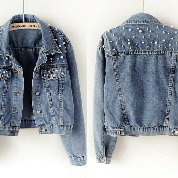 Shop Long Denim Jacket Online - Etsy