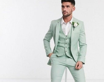 Light Green Suit - Etsy