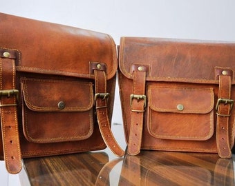 leather pannier