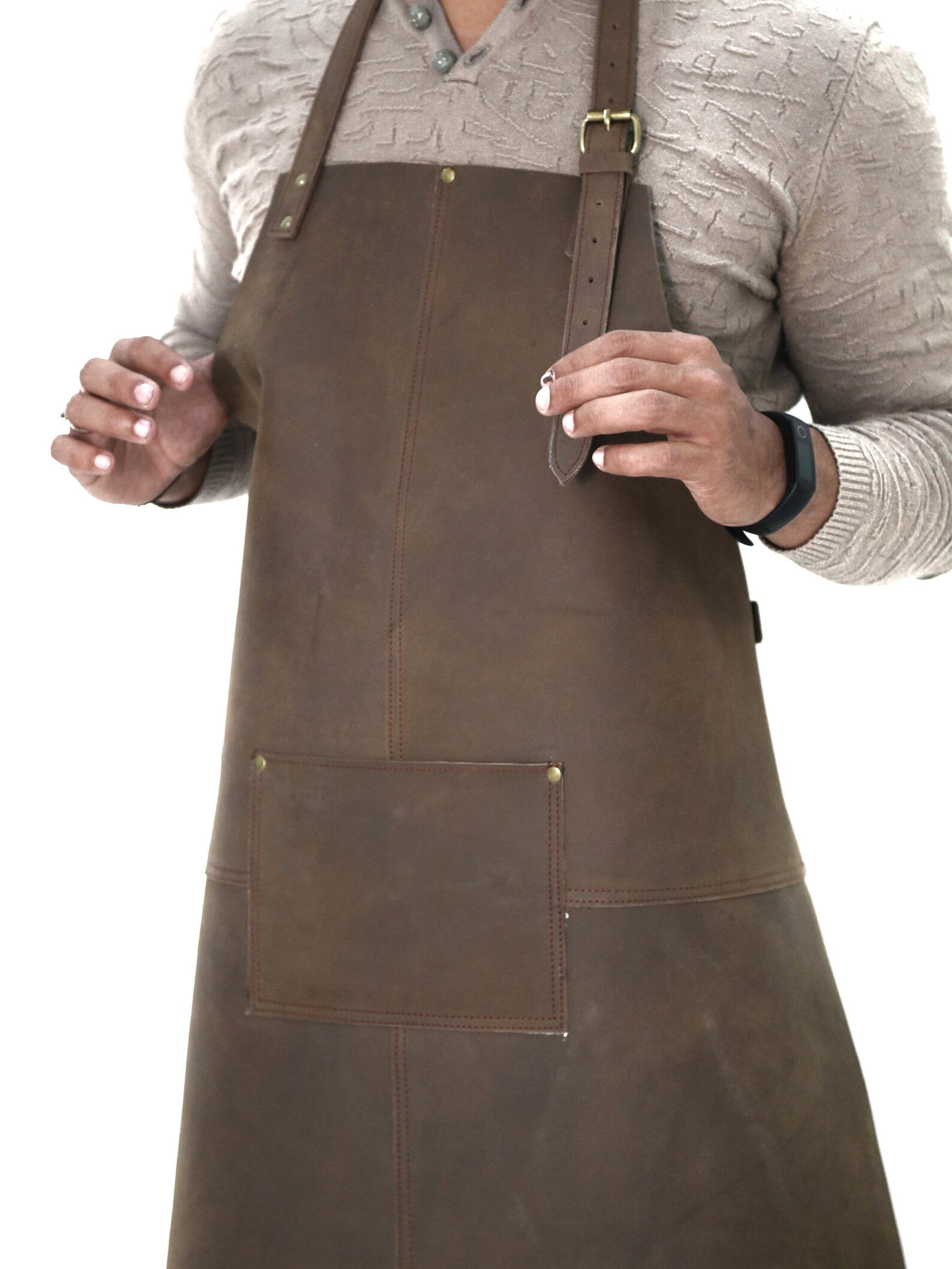 Premium Leather Tool Apron With Leather Pockets for Etsy