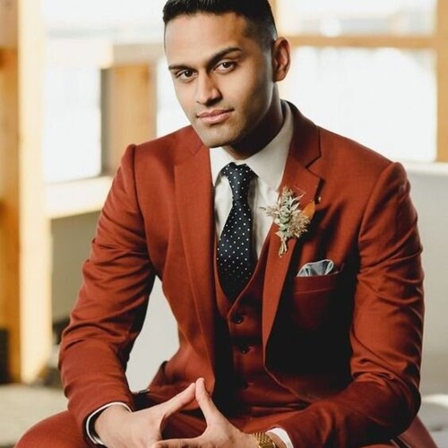 Man Grey 3 Piece Suitprom Dinner Party Wear Suitbespoke Etsy