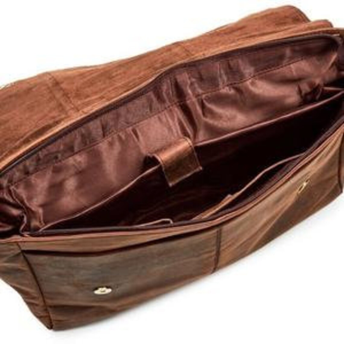 Genuine Leather Messenger Bag College Bag Laptop Bag Shoulder Etsy