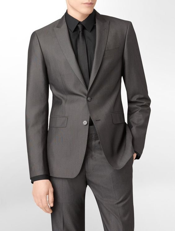 Dark Gray Suit - Etsy