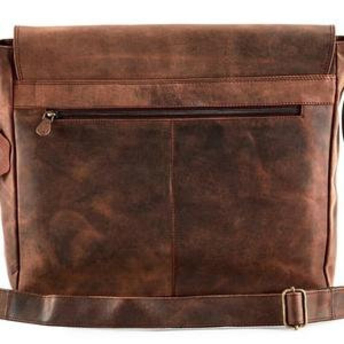 Genuine Leather Messenger Bag College Bag Laptop Bag Shoulder Etsy