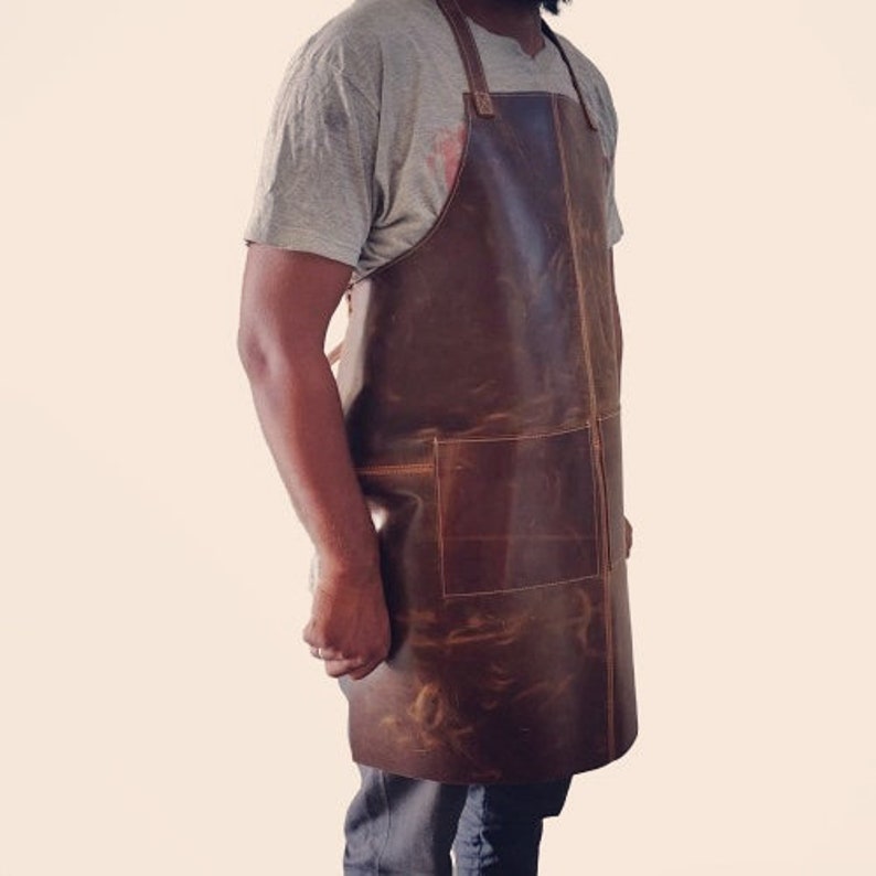 Leather Apron for Men Apron for Blacksmith Work Apron Butcher Etsy
