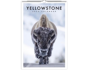 2024 Yellowstone Wildlife Calendar