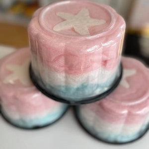 6 inch Cotton Candy Cake Choose your flavors, Cotton Candy Birthday Cake, Birthday Cake, Cake