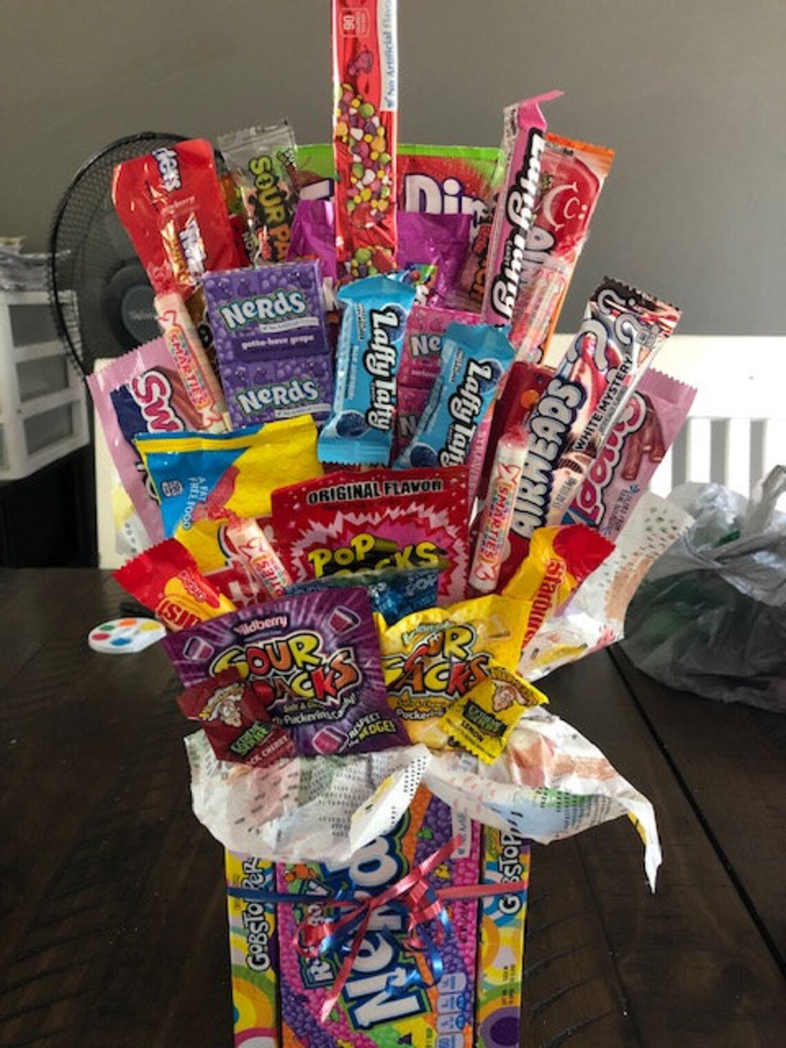 Candy Box Bouquet Movie theater Candy Bouquet Birthday Candy Etsy