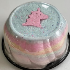 12 inch Cotton Candy Cake Rainbow, Cotton Candy Birthday Cake, Birthday Cake, Cake