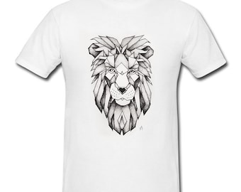 Geometric Lion T-Shirt