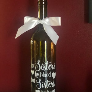 Lighted wine bottles/ wine bottles/ lighted home decor/ personalized wine bottles
