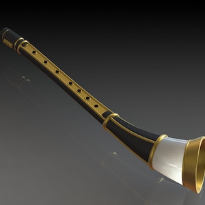 Gjallahorn 3D Model Final Fantasy XI STL 3MF