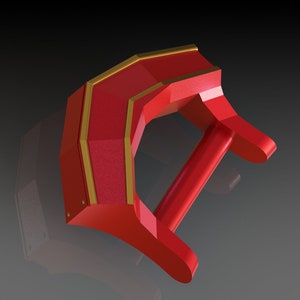 Karambit H2H vuist 3D-model Final Fantasy XI STL 3MF