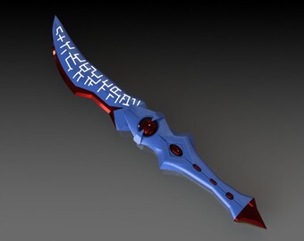 Rostam Dagger 3D Model Final Fantasy XI STL 3MF