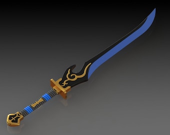 Masamune Great Katana 3D Model Final Fantasy XI STL 3MF