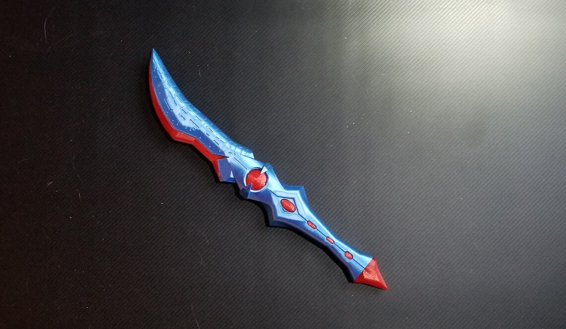Rostam Dagger Final Fantasy 11 FFXI Su5 Divergence Relic 3D Etsy