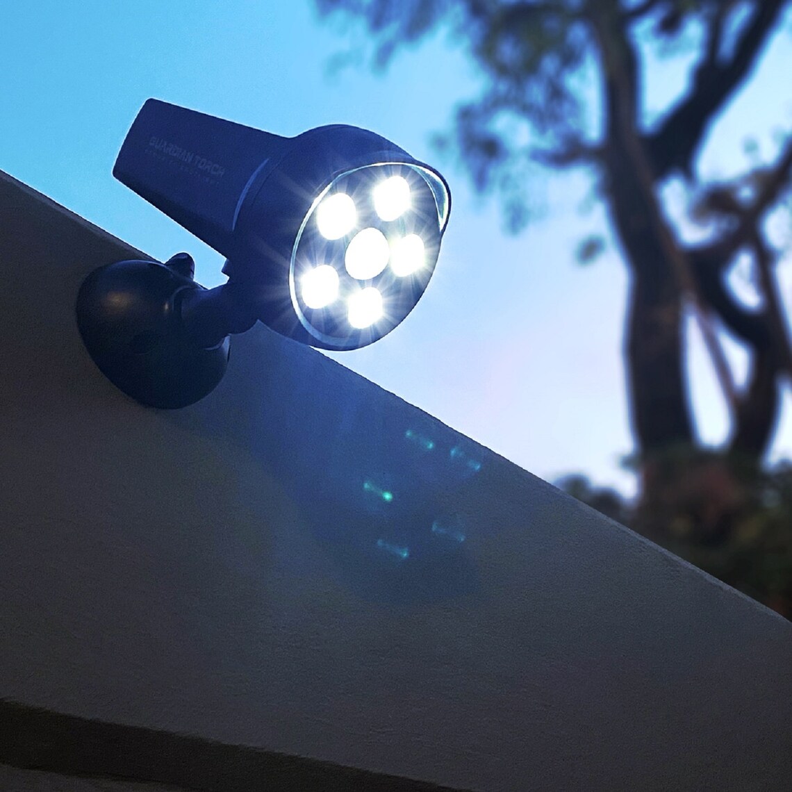 Guardian Torch Home Security Spotlight 1 Unit Solar Etsy