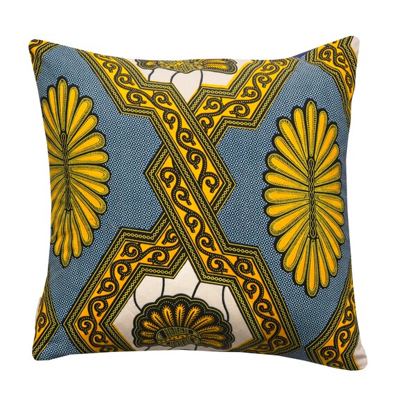 Oba cushion cover, Ankara print