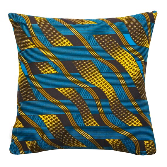 Emem cushion, Ankara print cushion cover