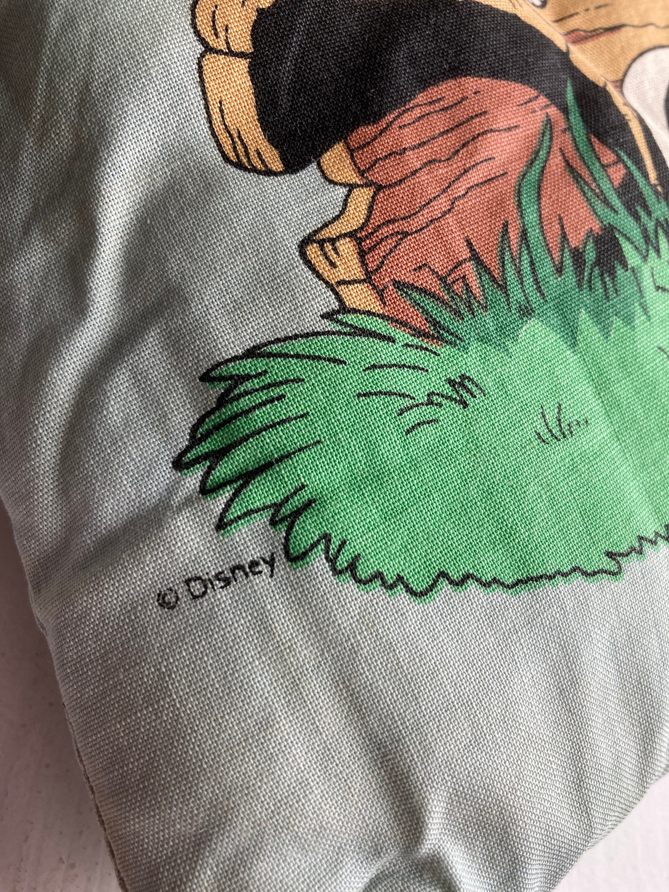 Vintage Disney Bambi and Thumper Pillow Cushion Etsy