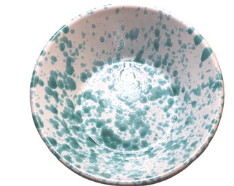 Splatter bowls ceramic typical Italian, small and large different size