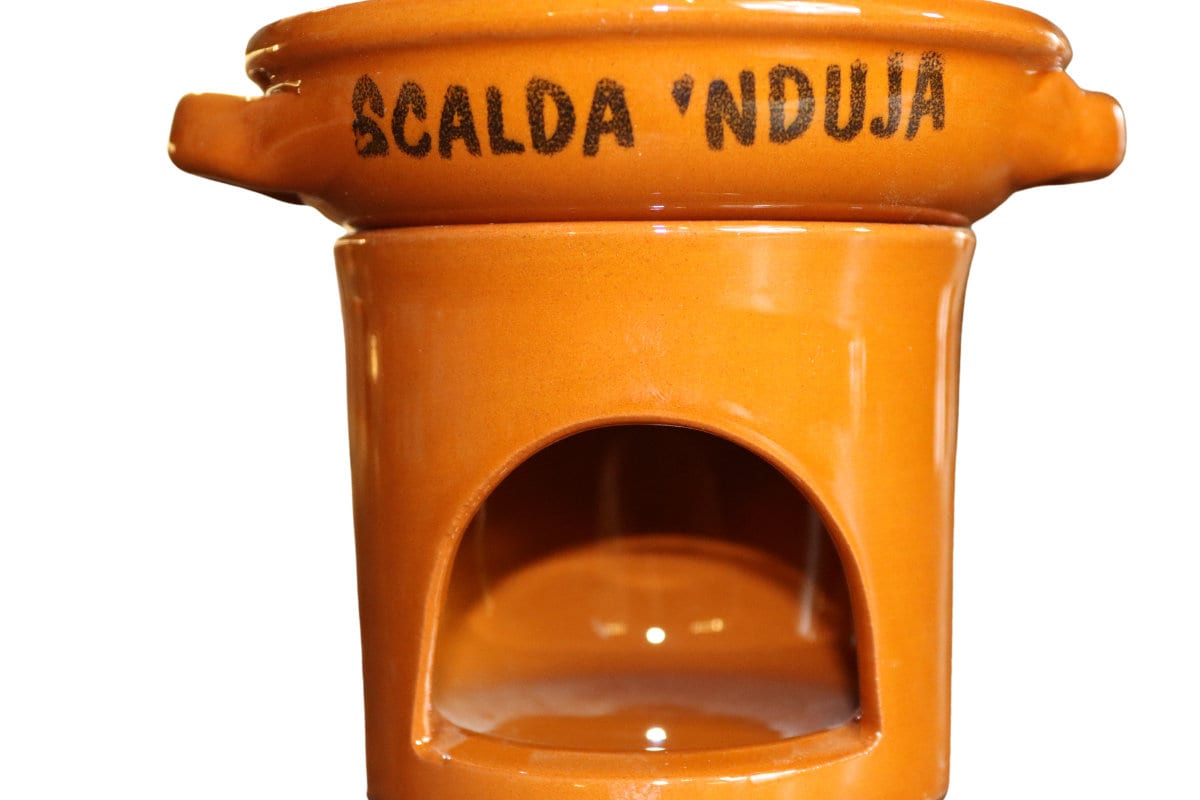 Terracotta Nduja Warmer Handcrafted High Quality From Calabria 