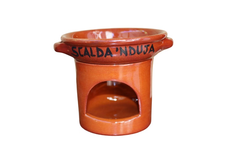 scalda nduja calabrese in ceramica