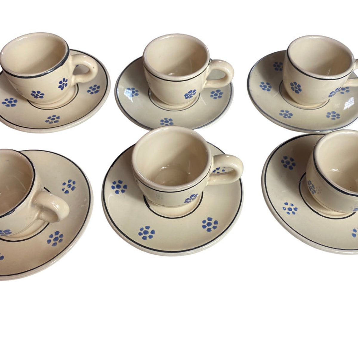 Coffee Cup for Espresso and Little Serving Plate - Etsy