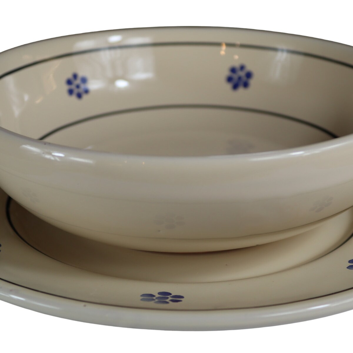 Set 4 Serving Deep Plates Ceramic Italian Platters Handmade 20 Cm Diameters - Etsy
