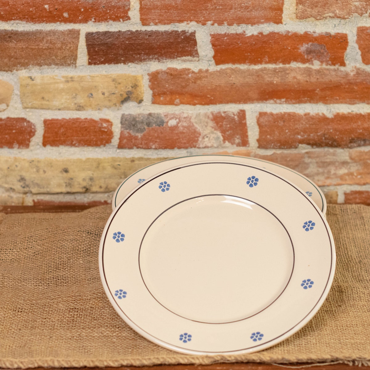 Set 4 Serving Ceramic Dining Plates Italian Handmade - Etsy