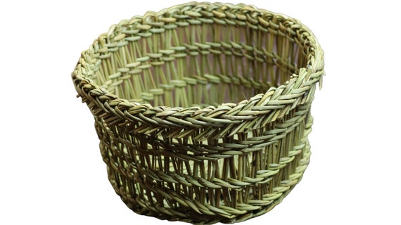 Fuscella Cheese and Ricotta Basket Typical Wicker in Souther Italy 