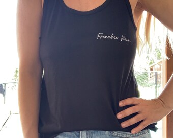 Frenchie Mom | French Bulldog | Dog Mom Tank | French Bulldog Apparel