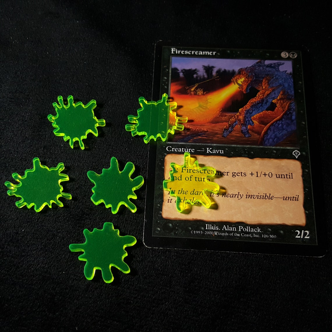 12x Slime Splat Counters for Magic the Gathering and Other Etsy