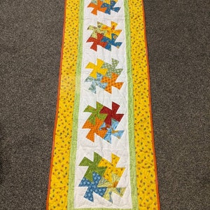 Spring table runner