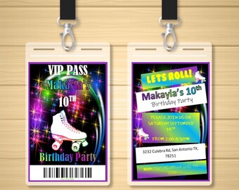 Pokemon Lanyard VIP Pass Party Digital Charizard Pikachu and More