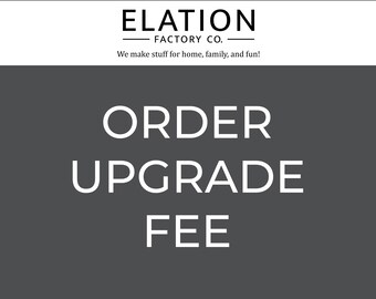 Order Upgrade Fee - Customer Service Approval Required
