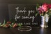 Thank You For Coming, Please Take One - Wedding Favors Acrylic Sign 