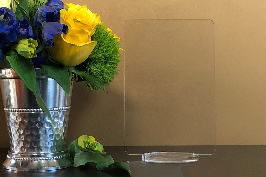 REORDER 4x6, Square, Round or Hexagon Table Numbers With Stands