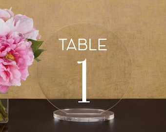 Event Table Numbers