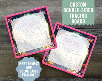 Personalized Butterfly Name Tracing Board: Double-Sided Learning