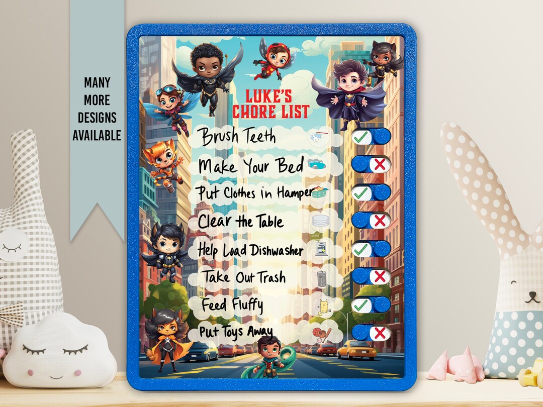 Kids Routine Chart | Chore Chart for Kids | Daily Checklist | Kids ...