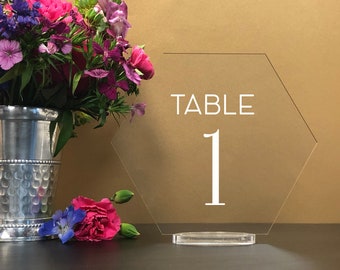 Event Table Numbers