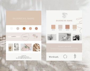 Brand Identity Mood Board Kit
