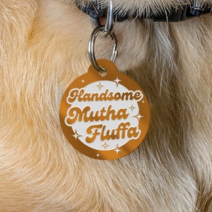 personalised dog tag, custom pet ID tag, dog tag with contact info, stylish pet ID tag, unique dog tag, pet safety tag, dog collar accessory, pet identification tag, engraved dog tag, pet tag, dog tag, durable pet ID tag, pet owner gift, cute dog tag