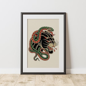 Traditional Tattoo Art, Tattoo Flash Poster, Vintage Tattoo Decor, Classic Tattoo Poster, Tattoo Art Print, Ink Inspired Decor, Tattoo lover Gift, Wall Art Decor, Tattoo Studio Decor, Unique Art Posters, Vintage Ink Art, Timeless Tattoo Designs
