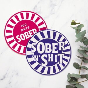 Customisable Sobriety Token, Personalised Sobriety Milestone Chip, Recovery Gift, Sober Anniversary Chip, AA Chip, Recovery Token, Sober Time Chip, Funny Sobriety Gift, Unique Recovery Gift, Custom Sobriety Milestone, Sobriety Support Token