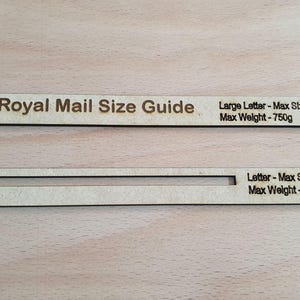 Royal mail ppi letter guide - size template - post office size guide - small large letter posting stencil image 3