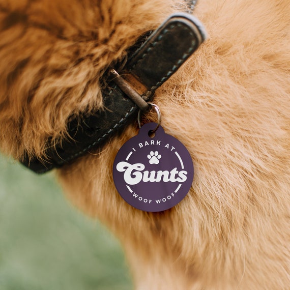 personalised dog name tags